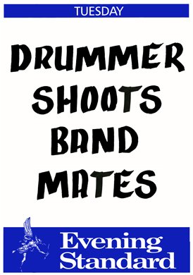 Drummer shoots